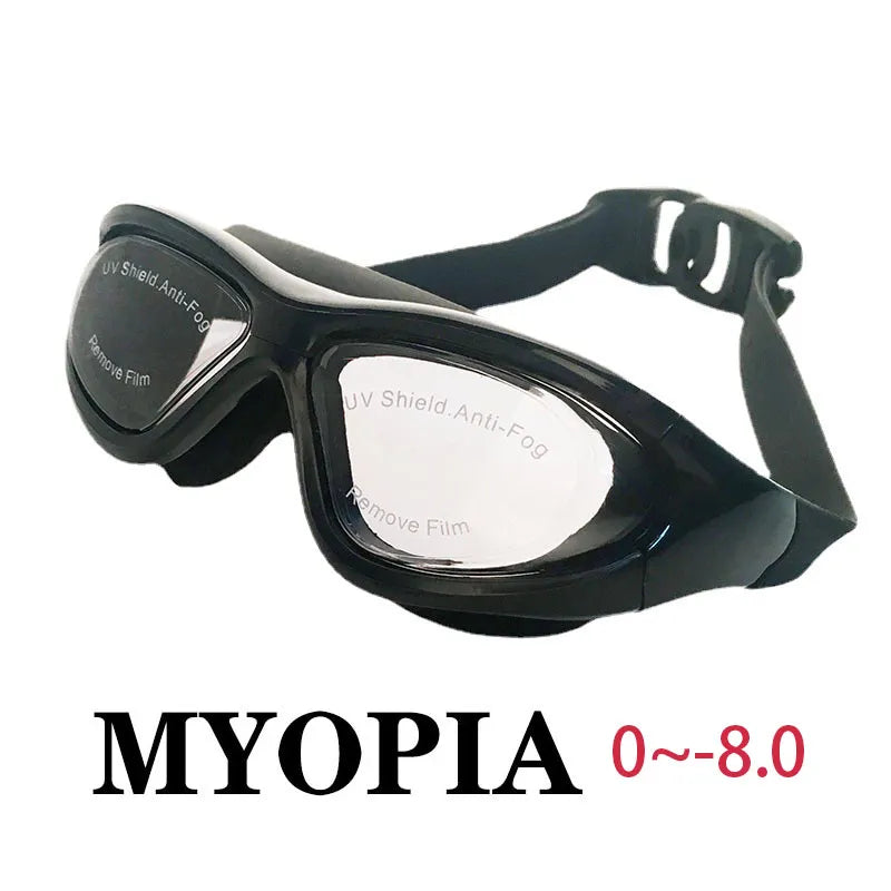 Óculos de Natação e Mergulho para Miopia com Grau Corretivo